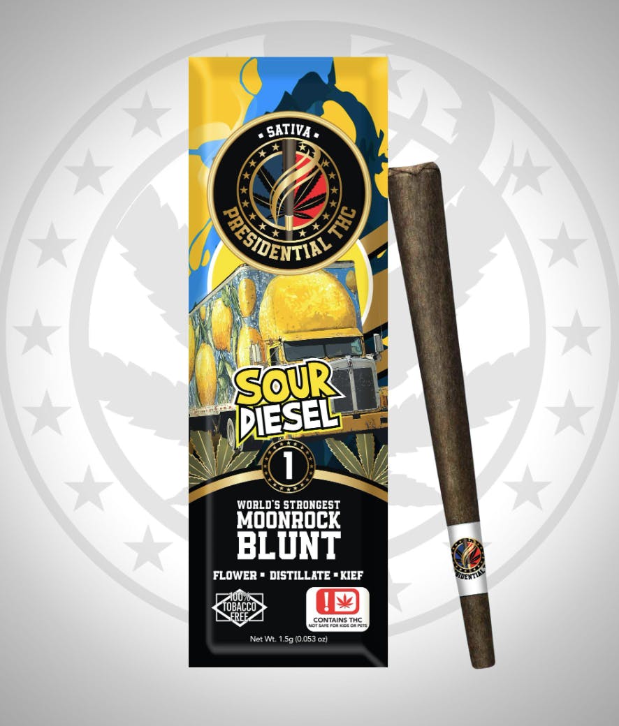 Sour Diesel | Moon Rock Infused Blunt | 1.5g