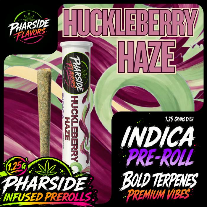 Pharside - Infused Pre-roll - Huckleberry Haze 1.25g
