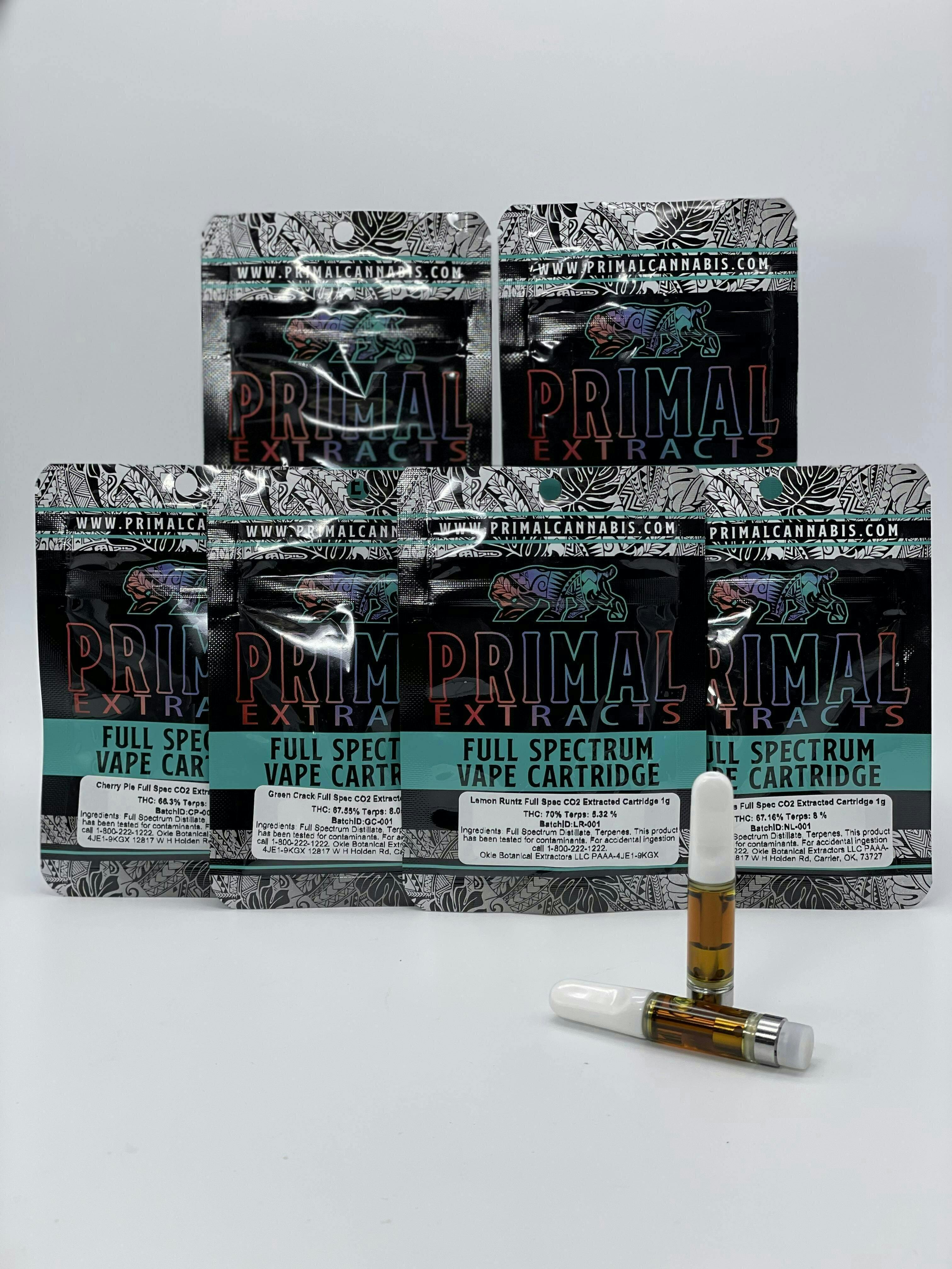 Primal Cannabis | Gas Berry | Cartridge | 1g by Primal Cannabis