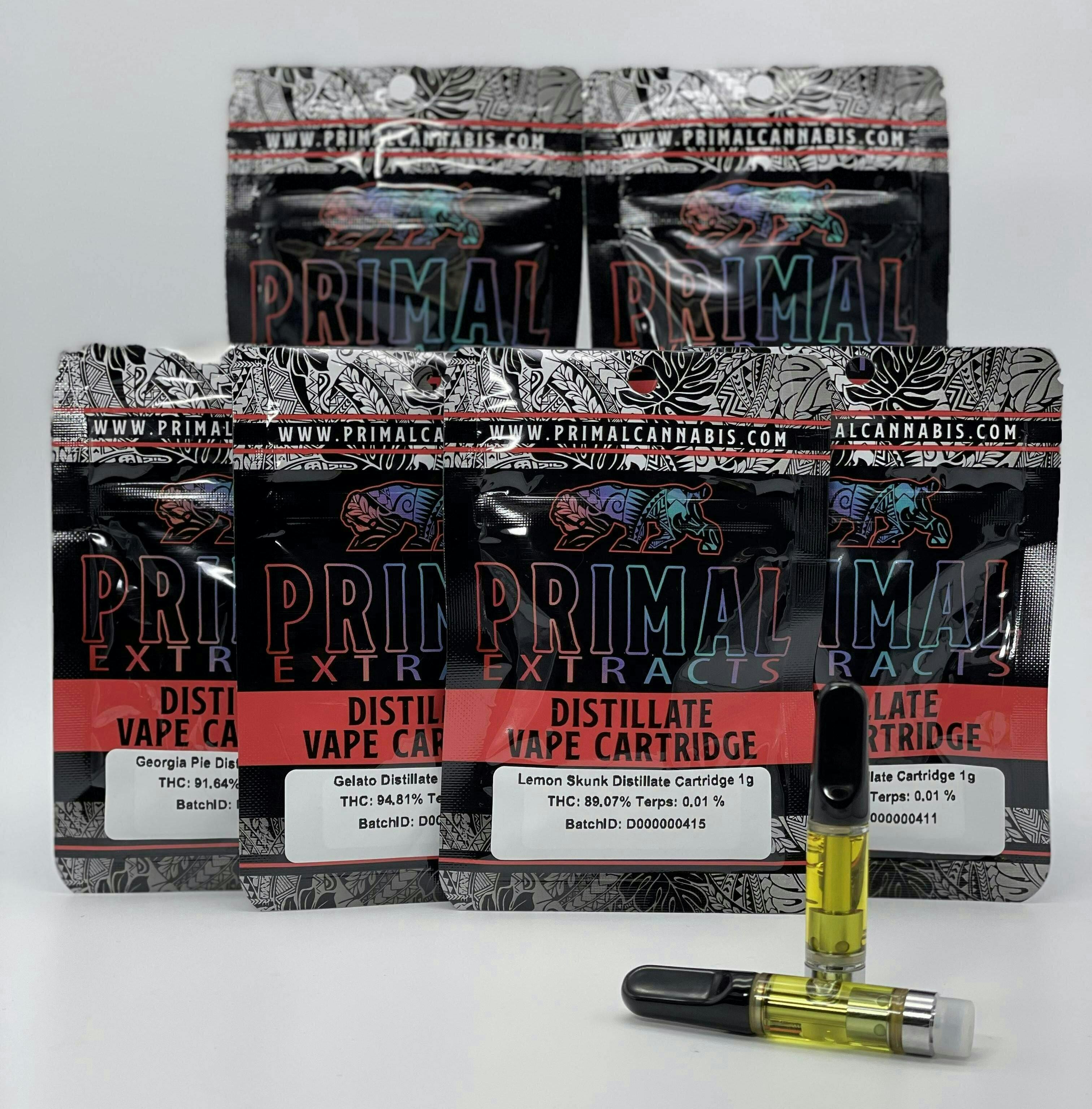 Primal Cannabis | Grape Goji OG | Cartridge | 1g by Primal Cannabis