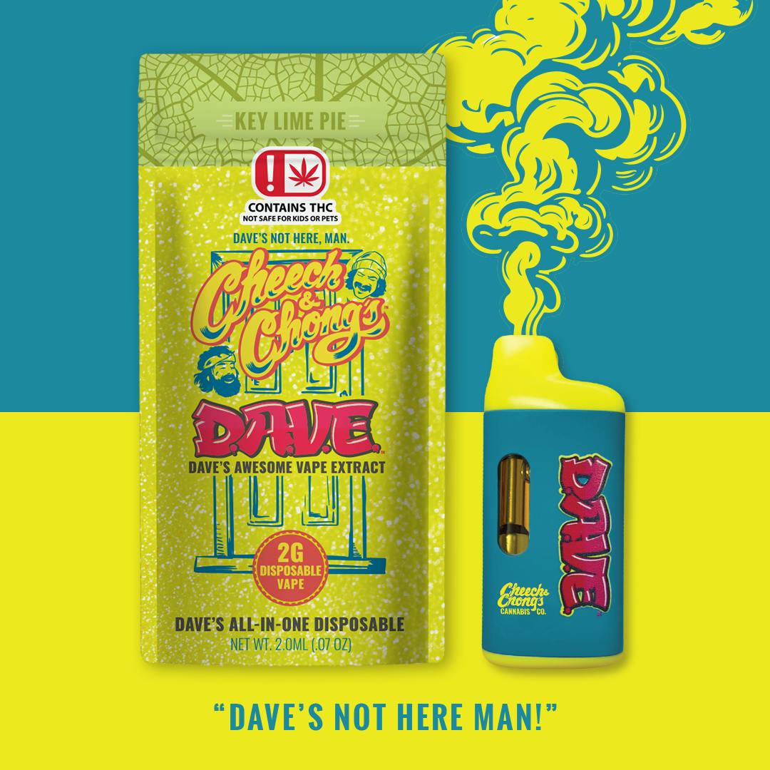 D.A.V.E. - 2 gram Disposable Vape - Key Lime Pie - Hybrid