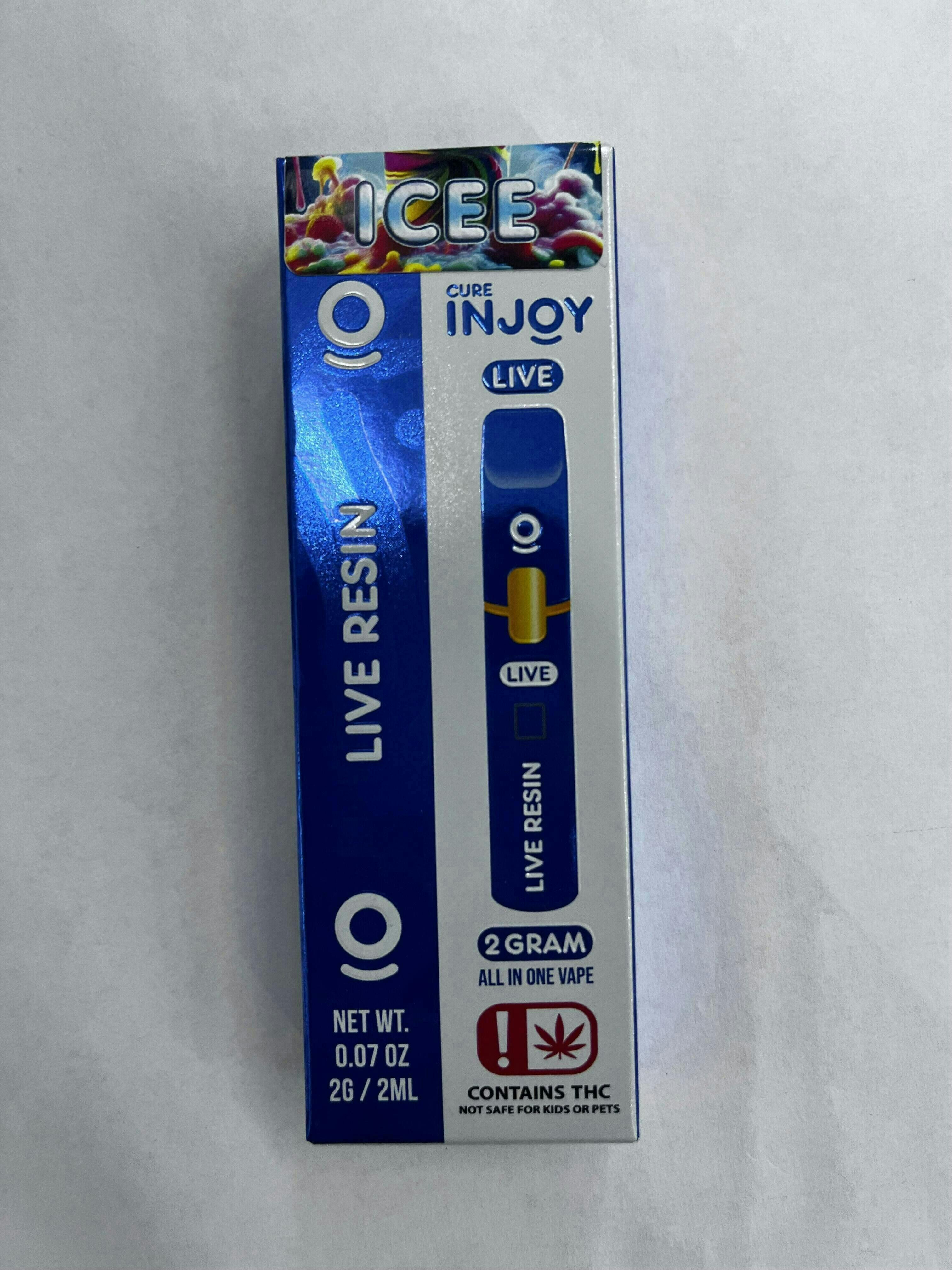 Cure Injoy | Icee | Live Resin Disposable | 2g