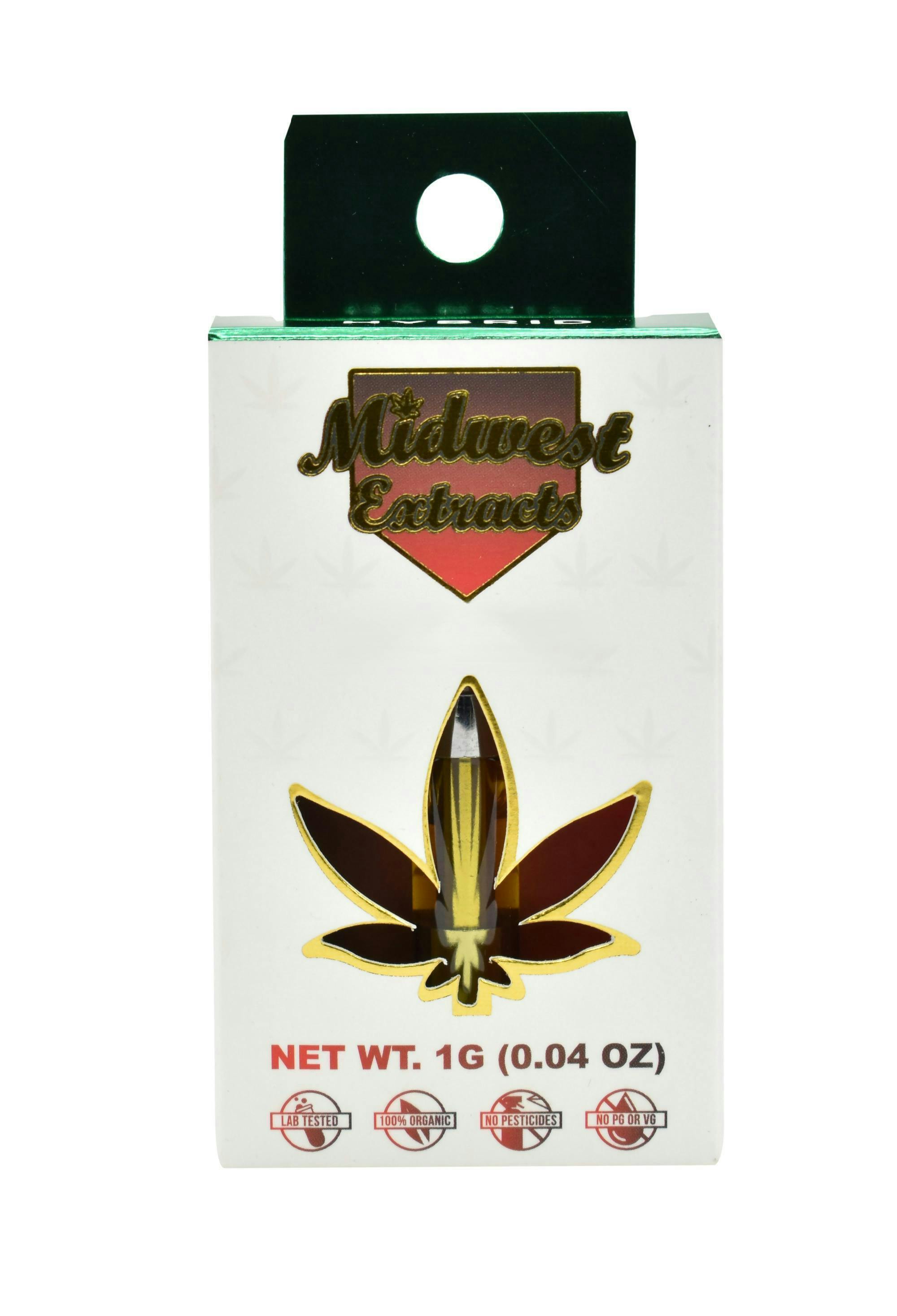 Midwest Extracts | Raspberry Lemon | Cartridge | 1g by Midwest Extracts