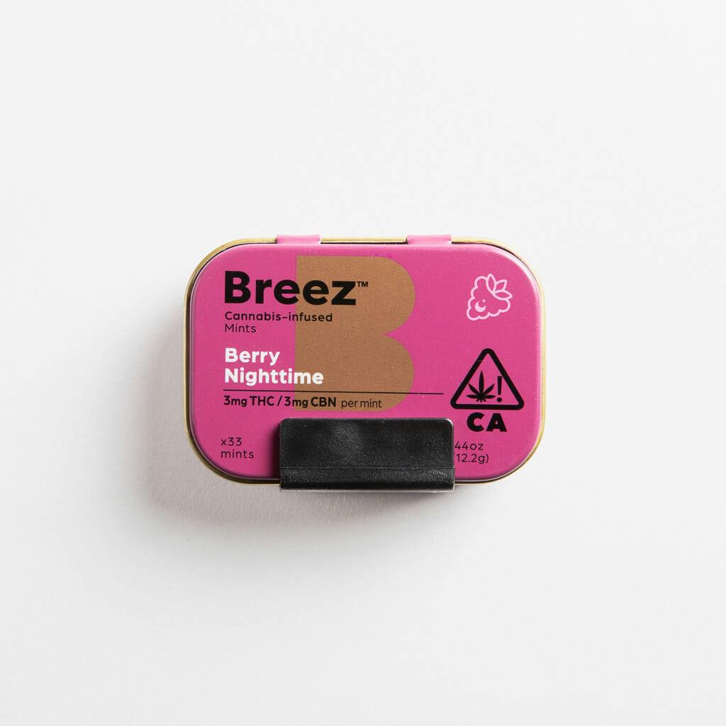 Breez: Berry Nighttime Mints