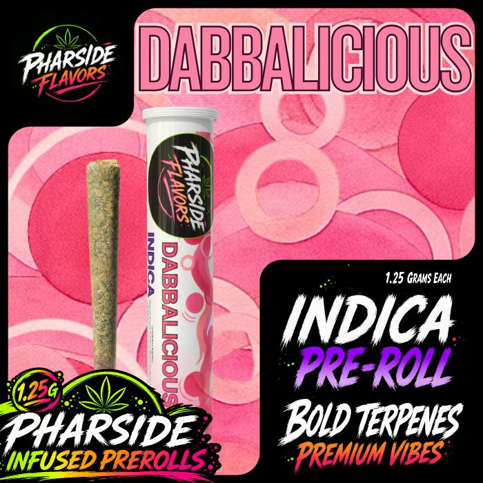 Pharside - Infused Pre-roll - Dabbalicious 1.25g