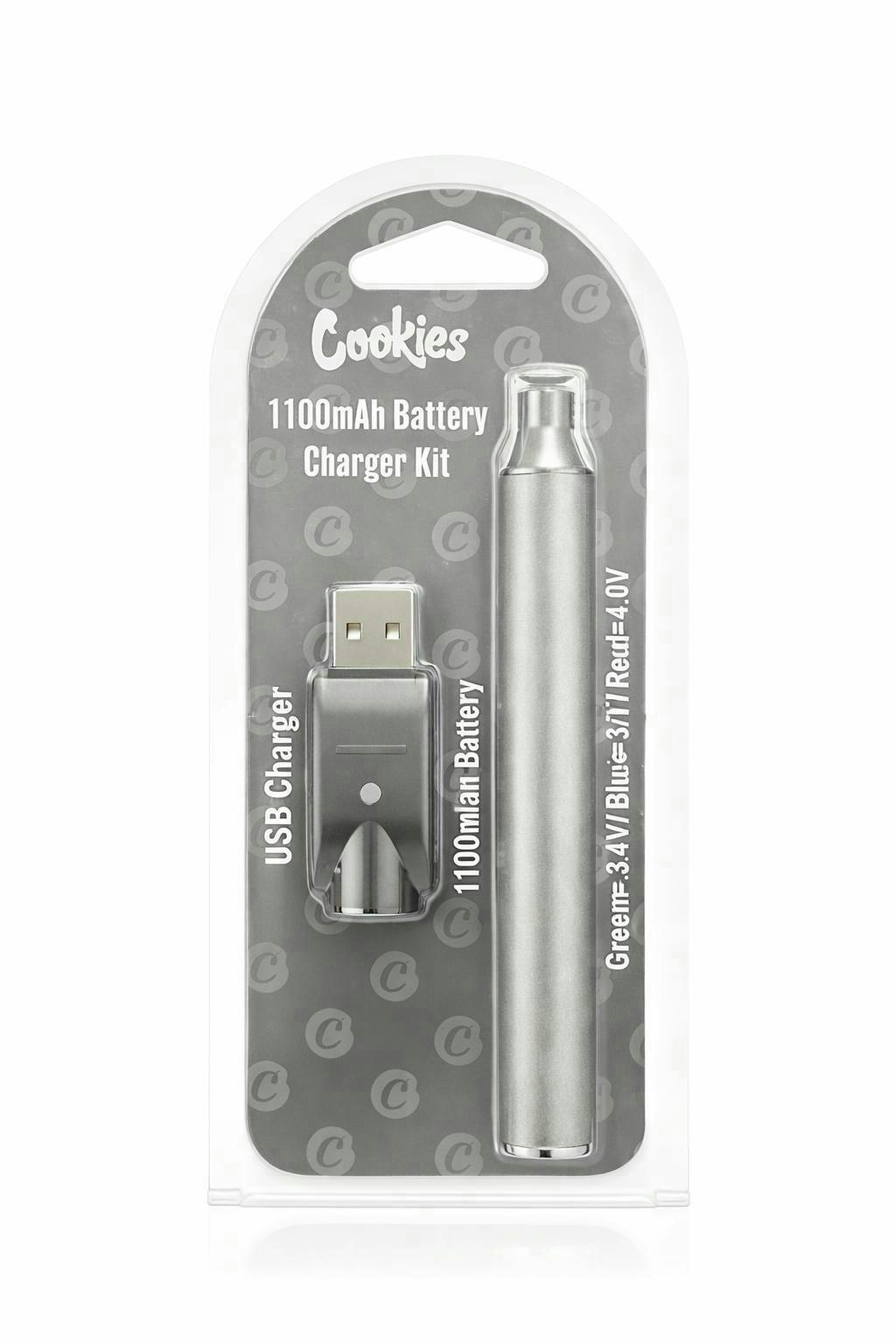 Silver 1100 mAh | 510 Thread Battery
