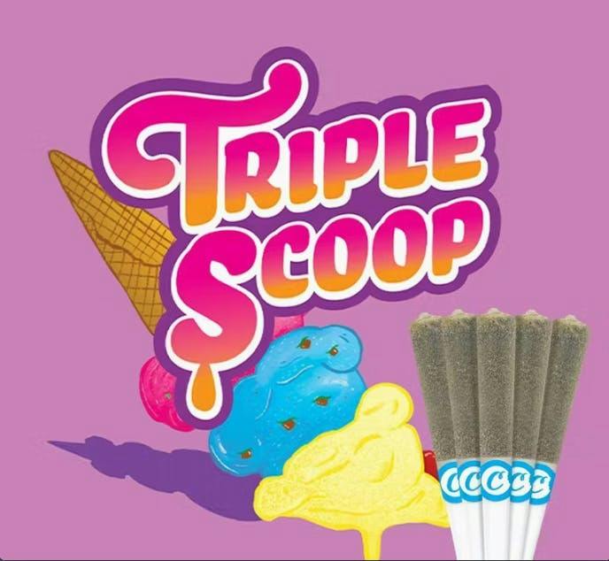 Triple Scoop | Infused Minis | 0.5g each | 5pk