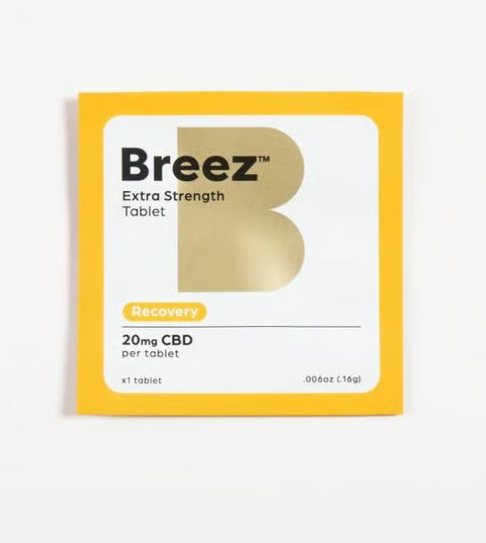 Breez | Extra Strength Recovery | Tablet | 20mg CBD
