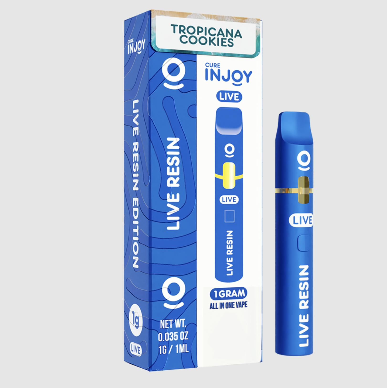 Tropicana Cookies | Live Resin AIO | 1g by Cure Injoy