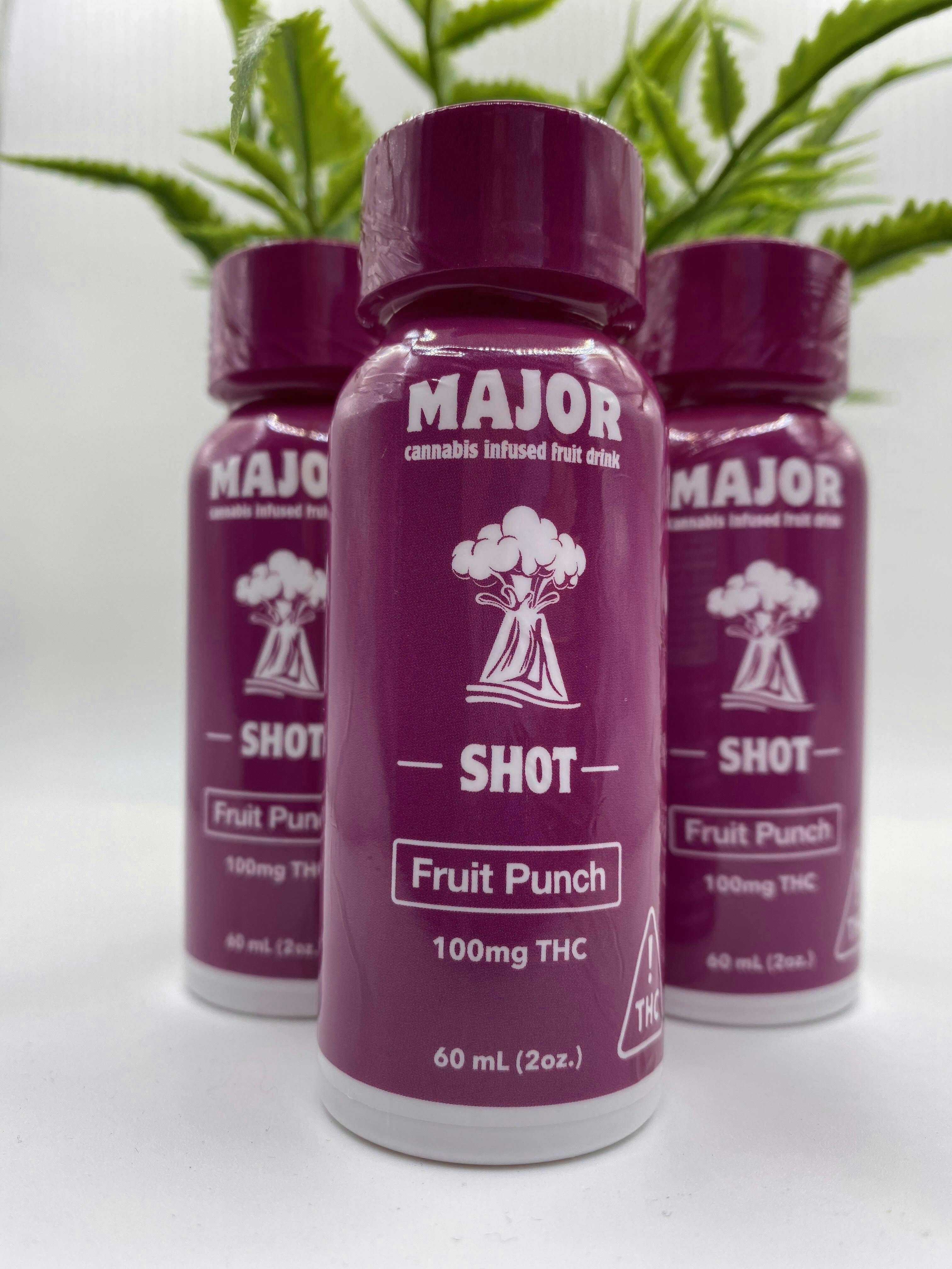 Major | Fruit Juice Shot | 100mg | 2oz