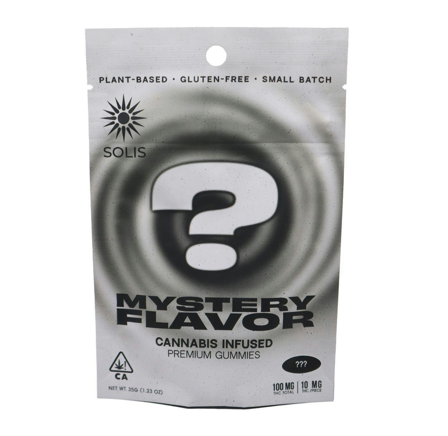 Solis | Mystery Flavor | Gummies | 10pk | 10mg/ea