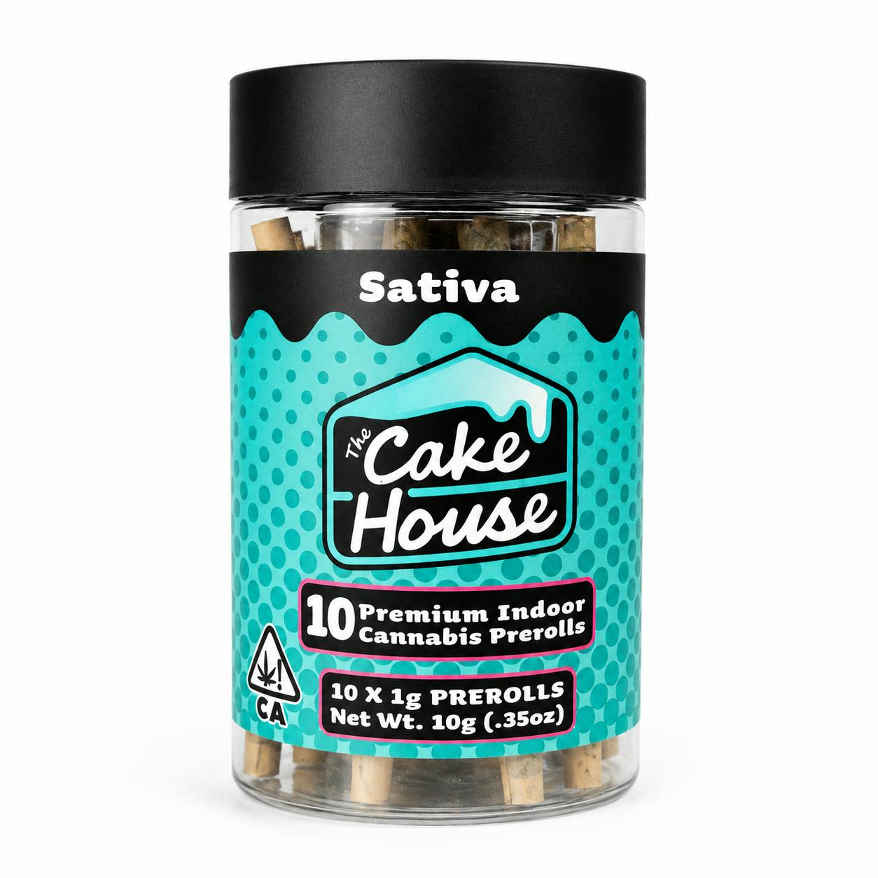 Cake House | Durban Poison | Prerolls | 1g each | 10pk