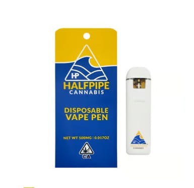 halfpipe disposable vape review Halfpipe Cannabis | Watermelon Ice | Disposable Vape | 1g