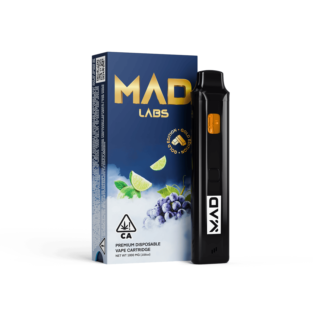 Mad Labs - Grape Limeade - All-in-One Gold Edition 1G