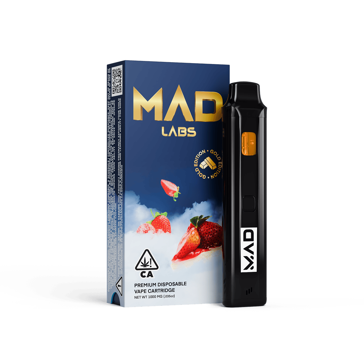 Mad Labs - Strawberry Cheesecake - All-in-One Gold Edition 1G