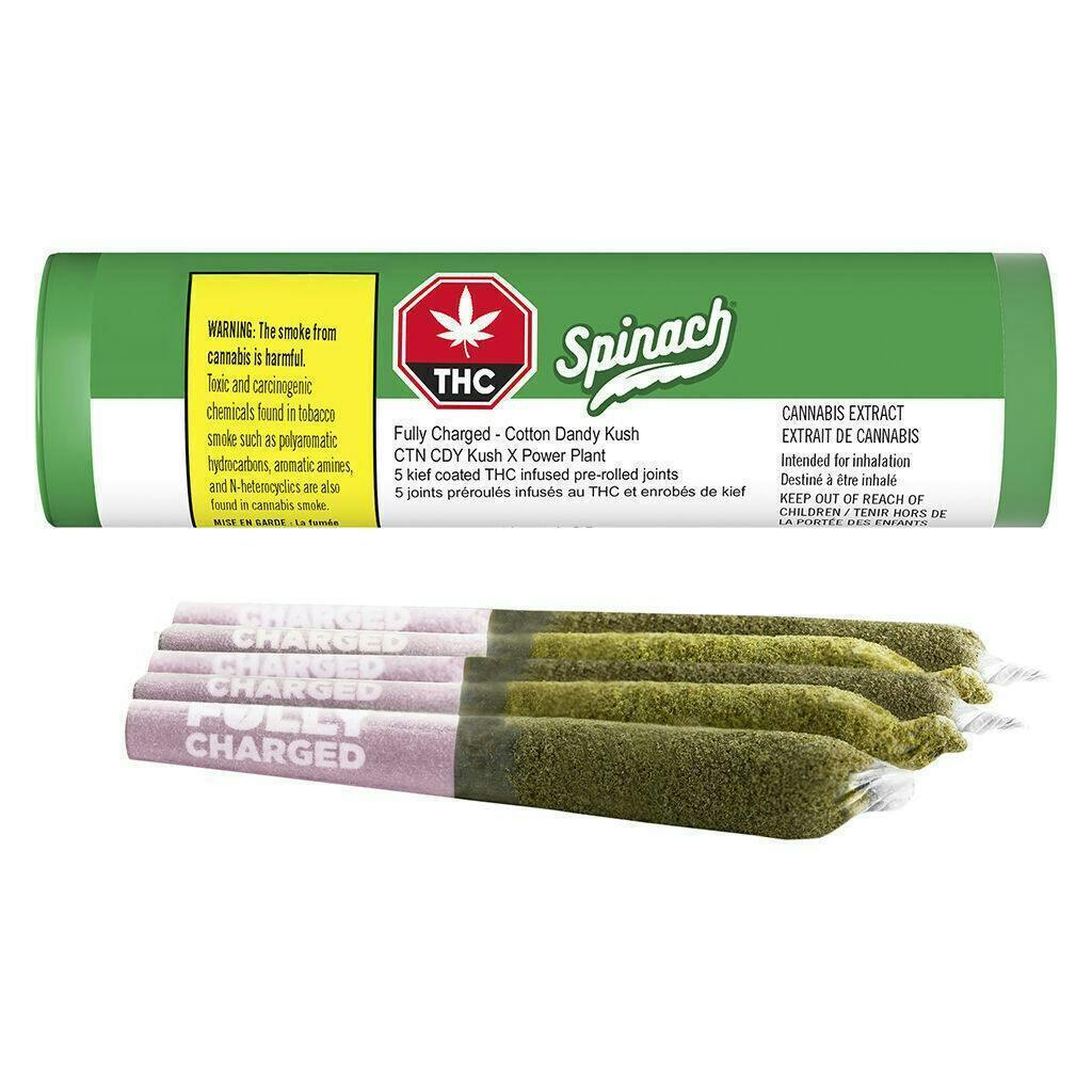 Spinach | Cotton Candy Kush | Infused Minis | 0.5g ea | 5pk