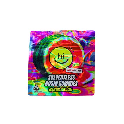 Hi Canna: Watermelon - Live Resin Gummies - 10pk - 10mg/ea