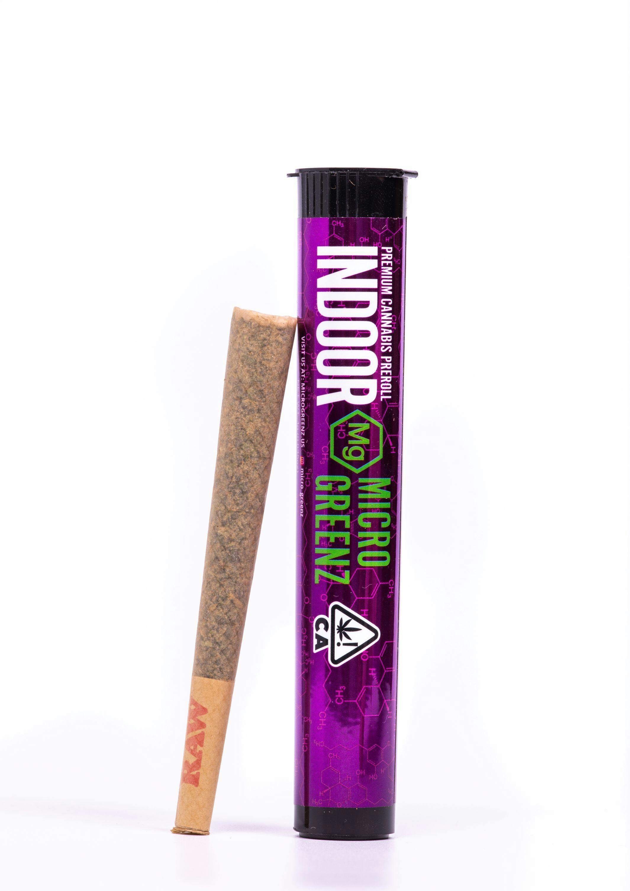 Micro Greenz | Sour Haze x Limez | Pre Roll | 1g at Green Goddess Collective
