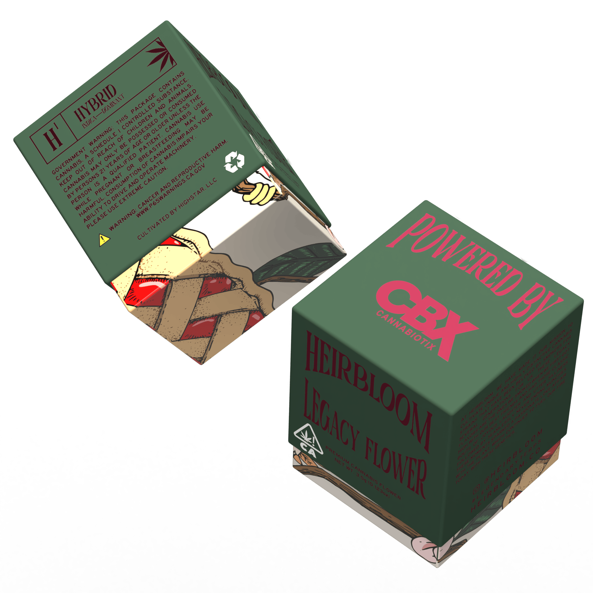 Heirbloom Legacy Flower — Cherry Pie