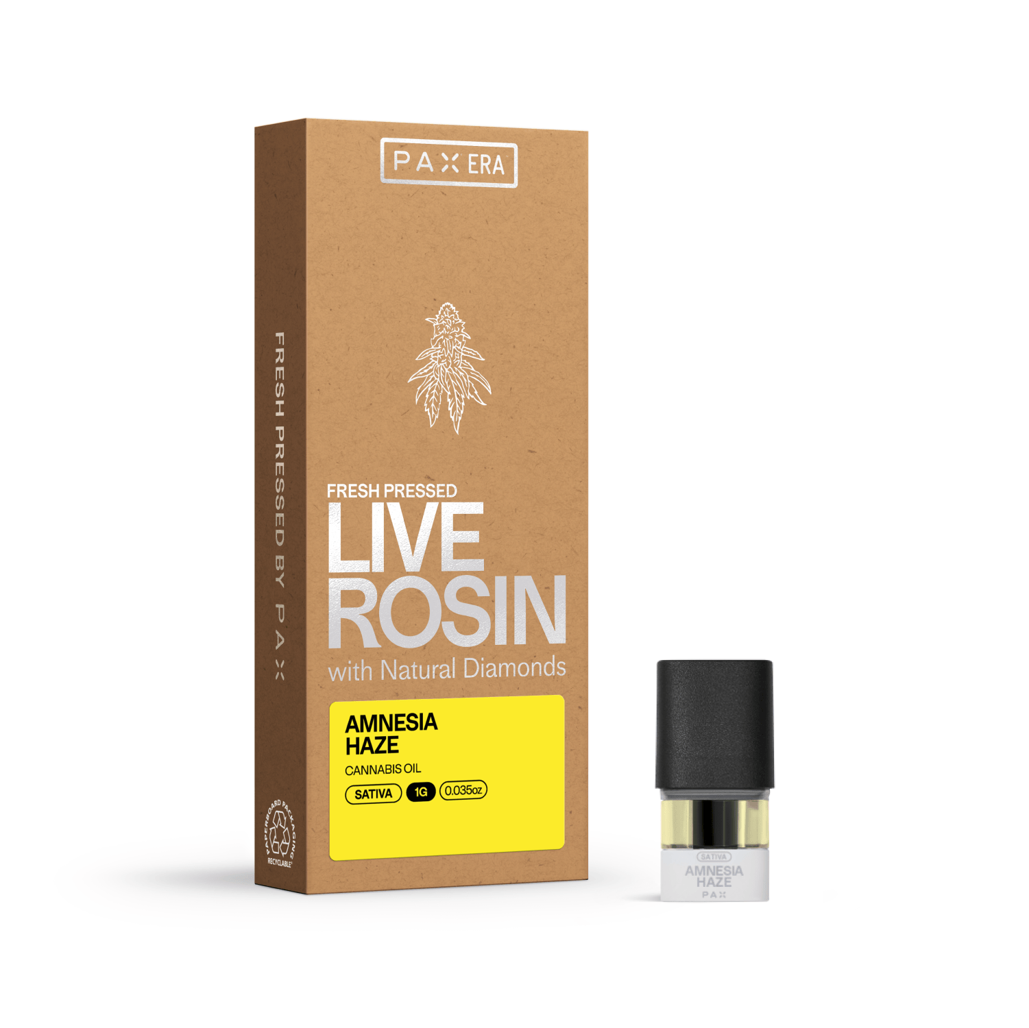 Amnesia Haze | Live Rosin Diamond Pod | 1g