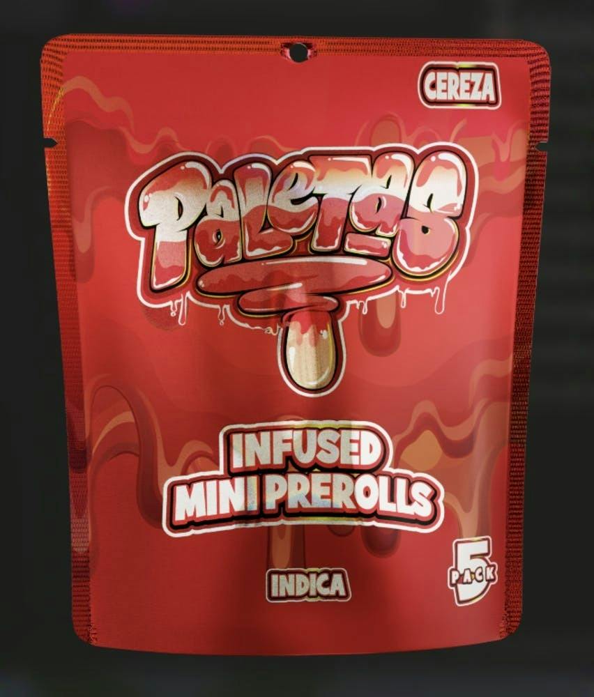 Paletas | Cereza | Infused Minis | 0.8g each | 5pk