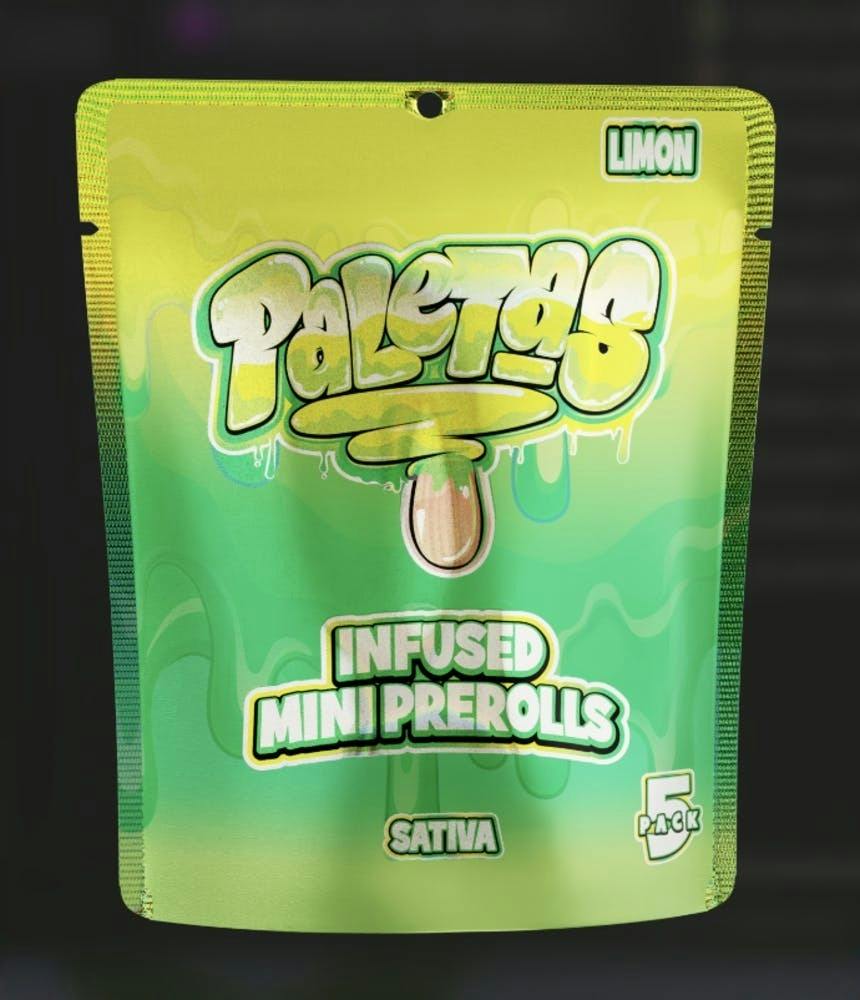 Paletas | Limon | Infused Minis | 0.8g each | 5pk