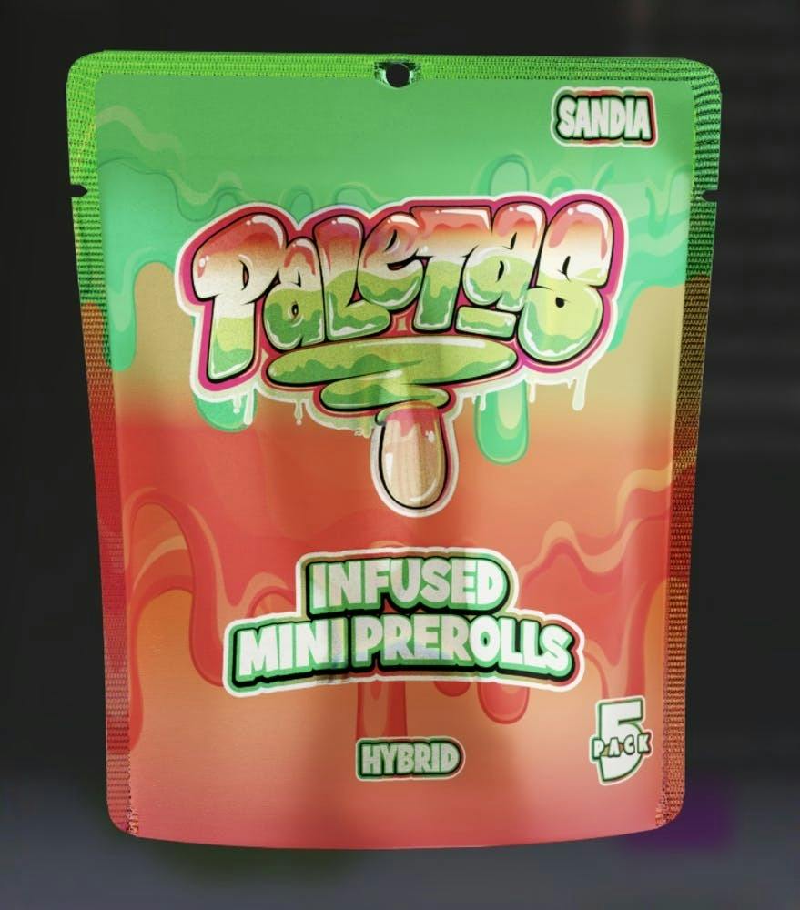 Paletas | Sandia | Infused Minis | 0.8g each | 5pk