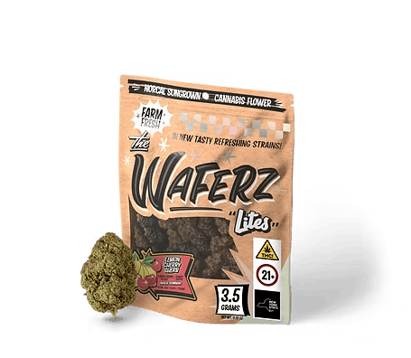 Waferz | Lemon Cherry Sherb | Flower | 3.5g at Yeti Greenery