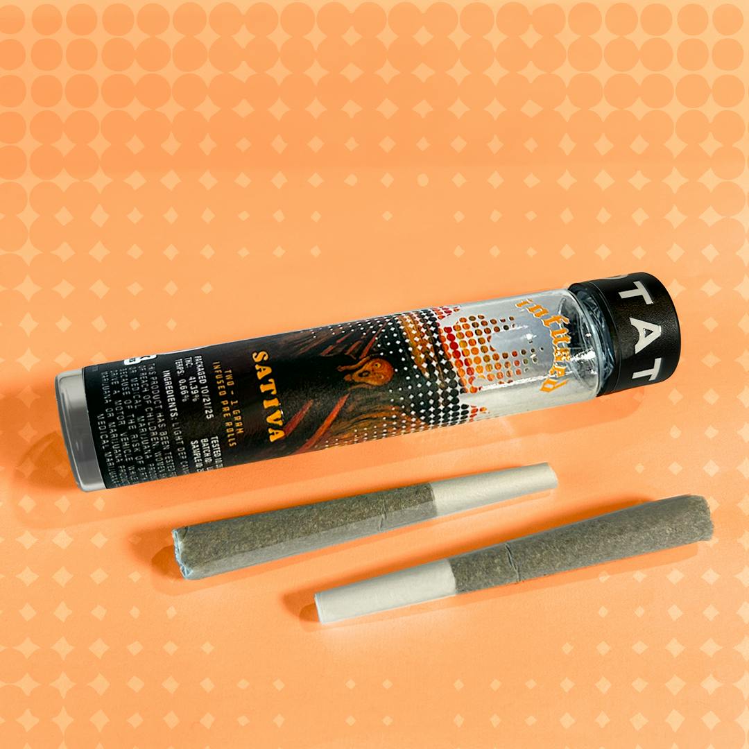 Rotation | Lemonhead Kush | Solventless Infused Joints | 1g each | 2pk