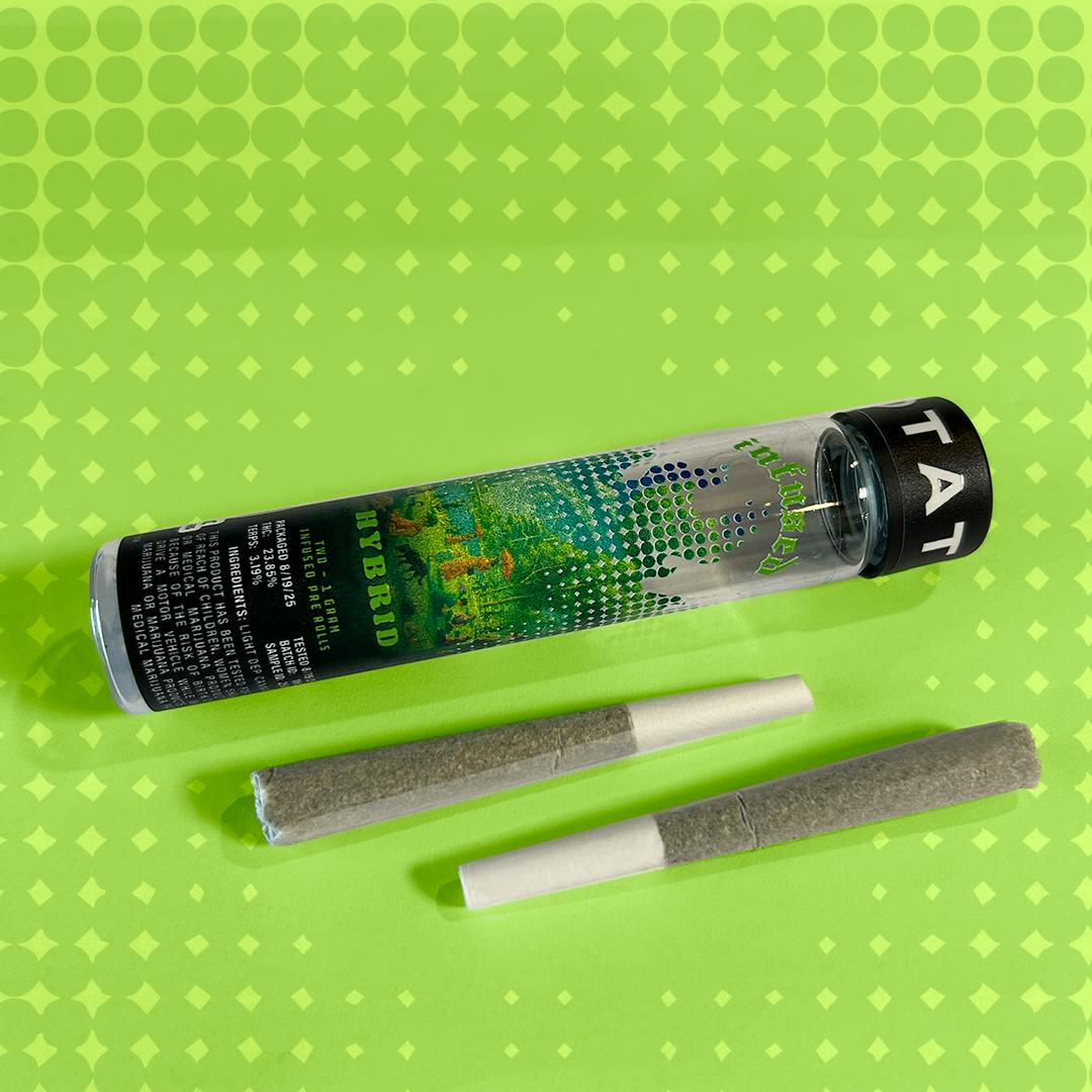 Rotation | Jet Fuel Warfare | Diamond Infused Joints | 1g each | 2pk