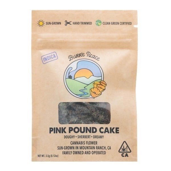 Burr's Place: Pink Pound Cake