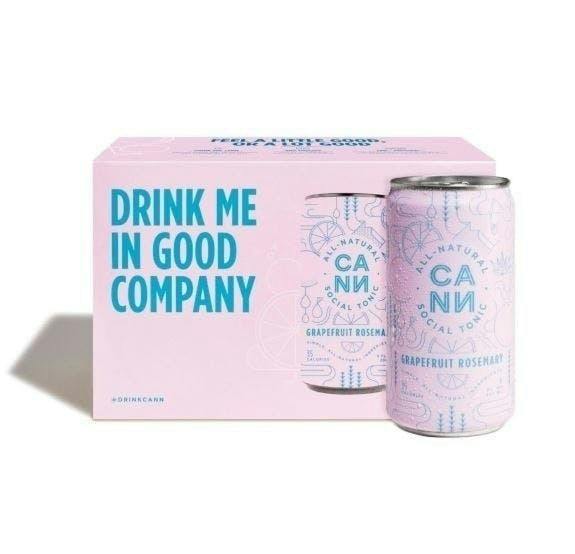 Grapefruit Rosemary Citrus Herbal | Non-carbonated | 10mg