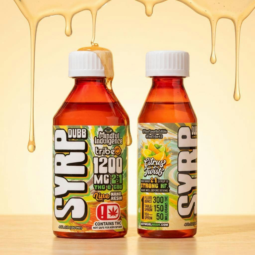 2:1 Dubb Syrp | Citrus Twist | Mix-in | 1200mg | 120ml