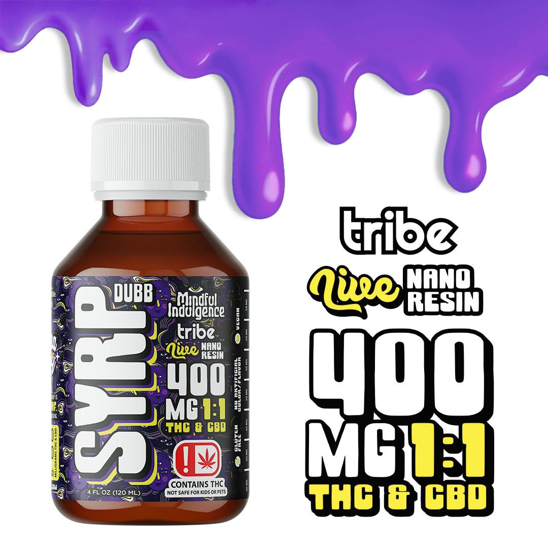 DUBBS 1:1 Terp Syrp - Nano Resin - Banana Berry - 400mg