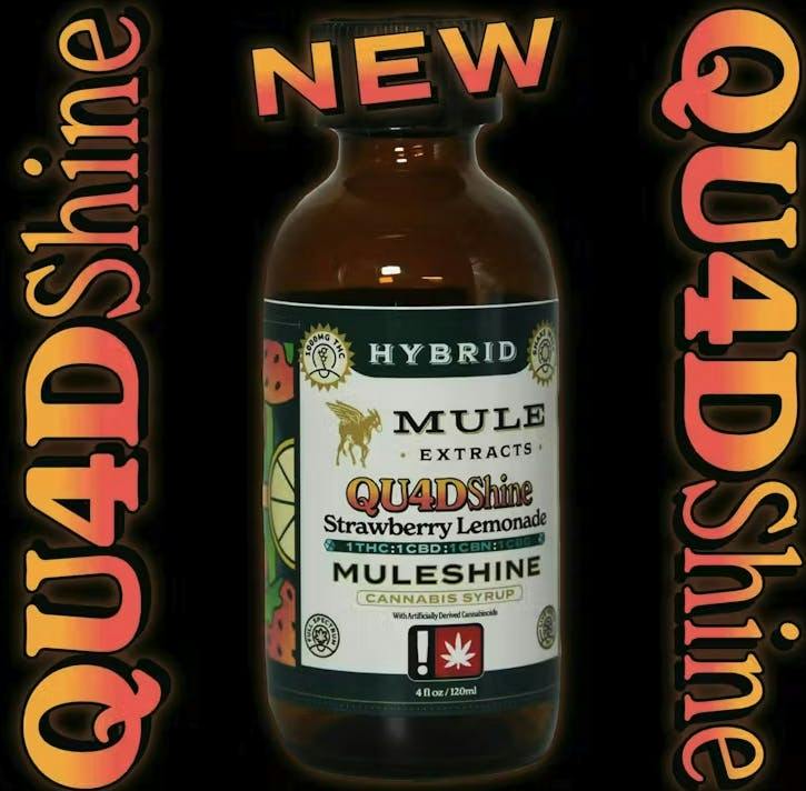 Strawberry Lemonade 1:1:1:1 | Infused Syrup | 250mg | 30ml