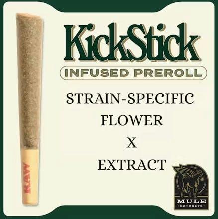 Mule Fuel x Gold Dust | Infused Joint | 1g by Mule Extracts
