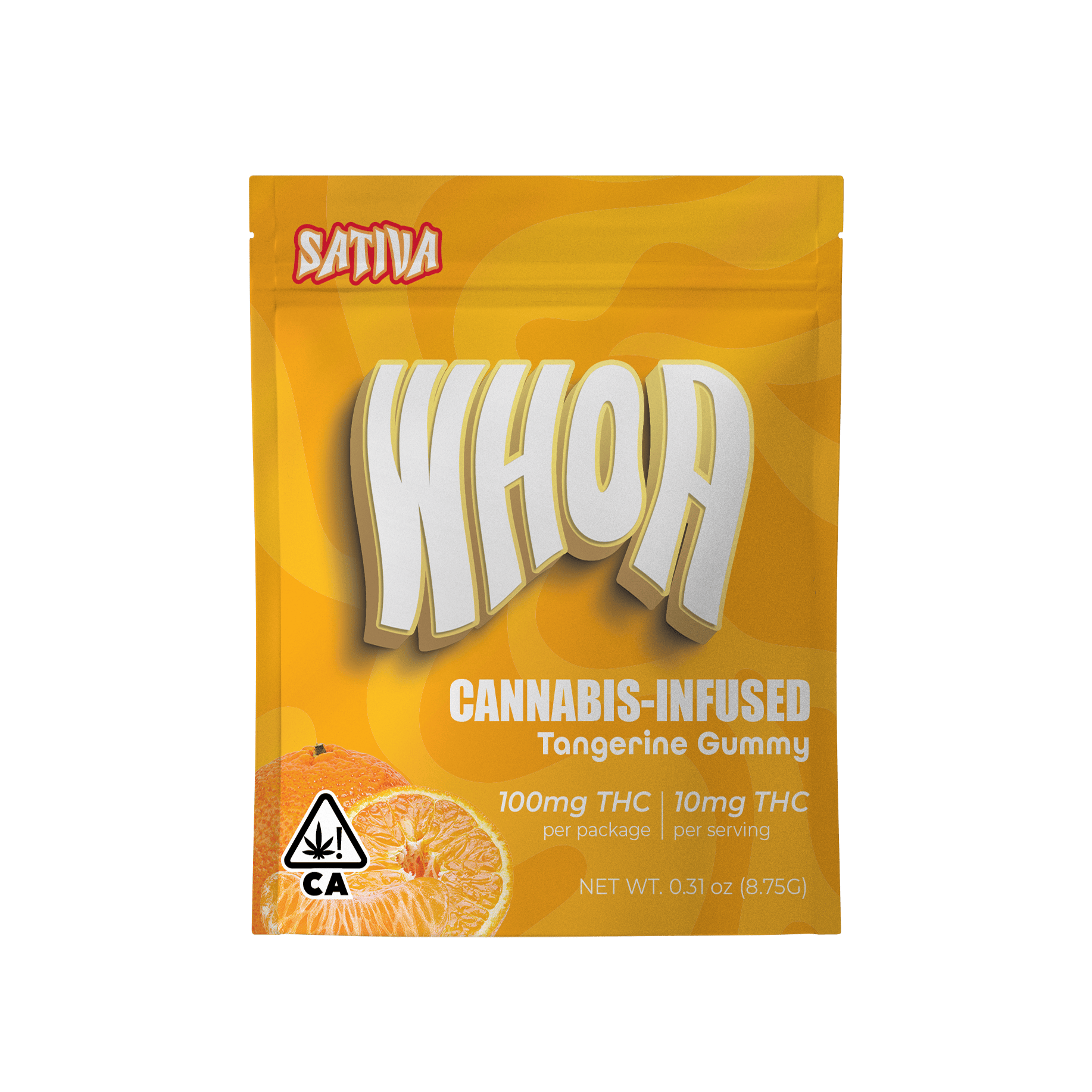 Whoa: Tangerine Gummy - Gummies - 5pk - 10mg/ea