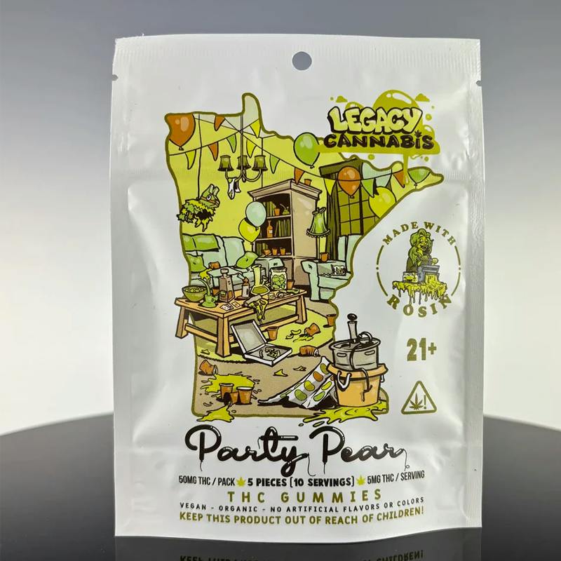 Party Pear | Gummies | 10pk | 5mg/ea