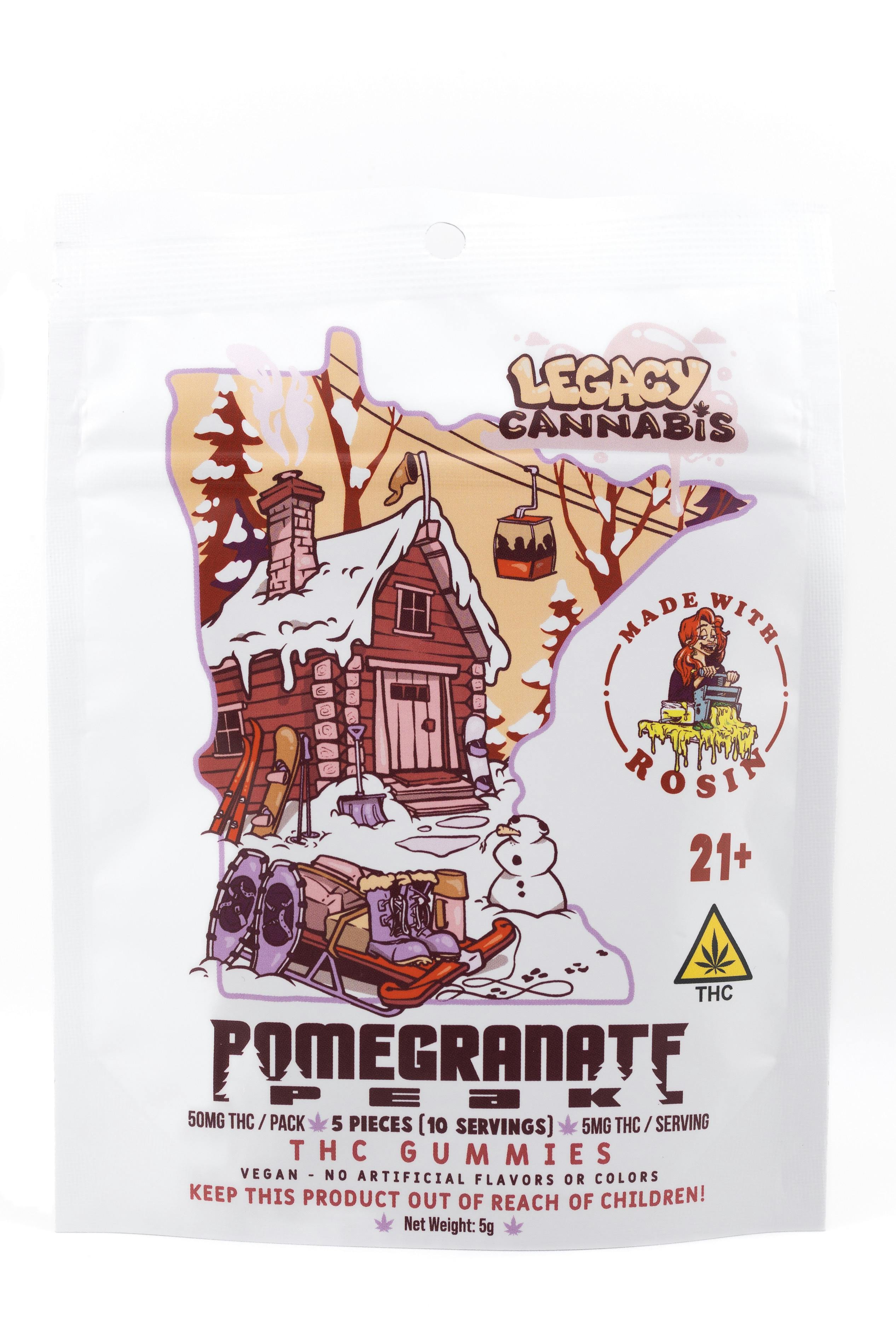 Pomegranate Peak | Gummies | 5pk | 10mg/ea