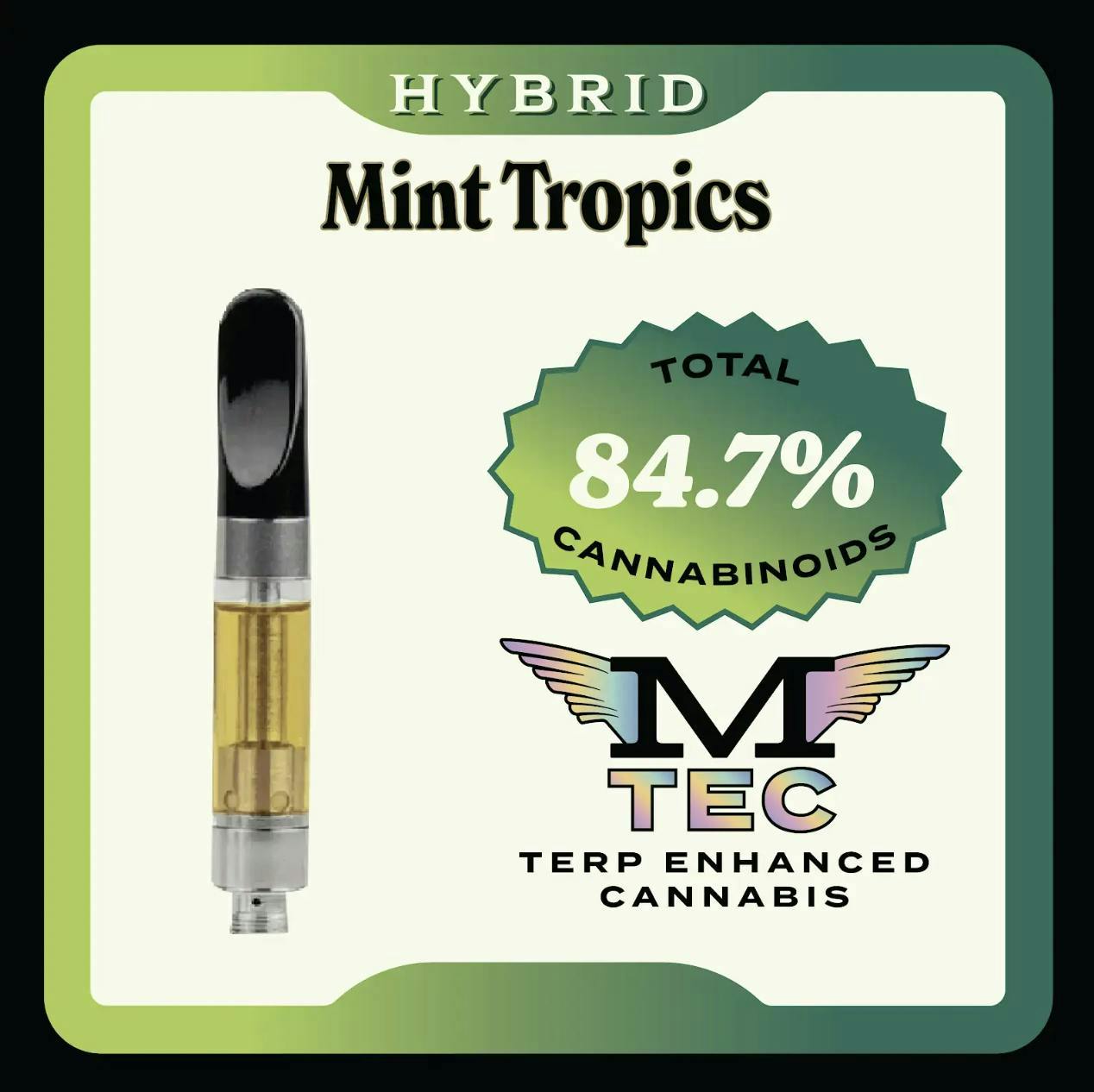 Mint Tropics | M-TEC Cartridge | 1g at Weedbucks Dispensary Cannabis Marijuana