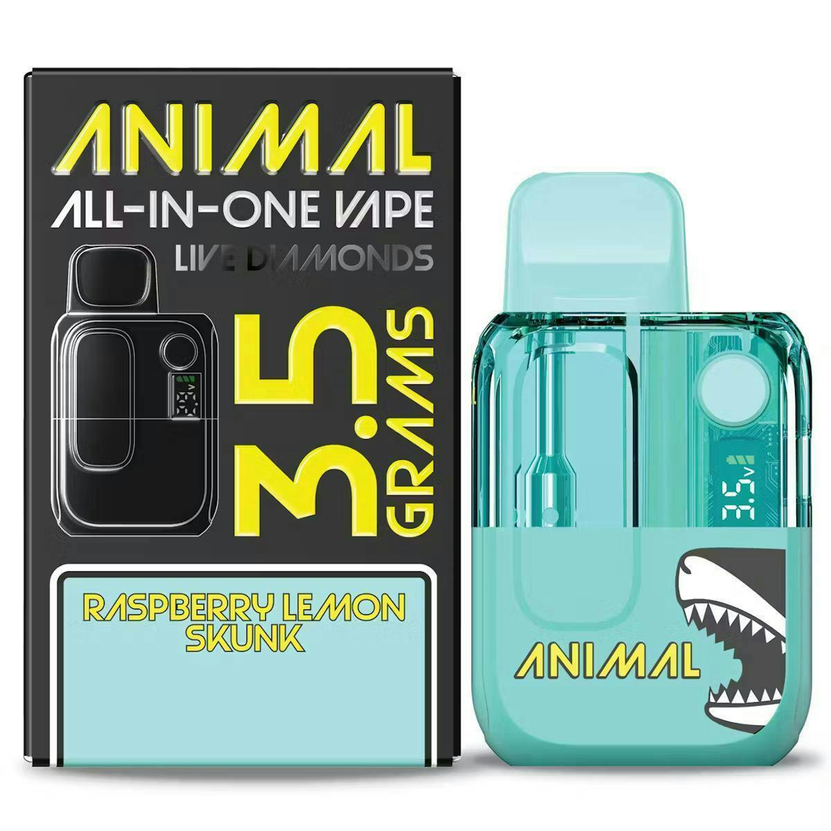 Animal | Raspberry Lemon Skunk | Live Diamond Disposable | 3.5g by Animal