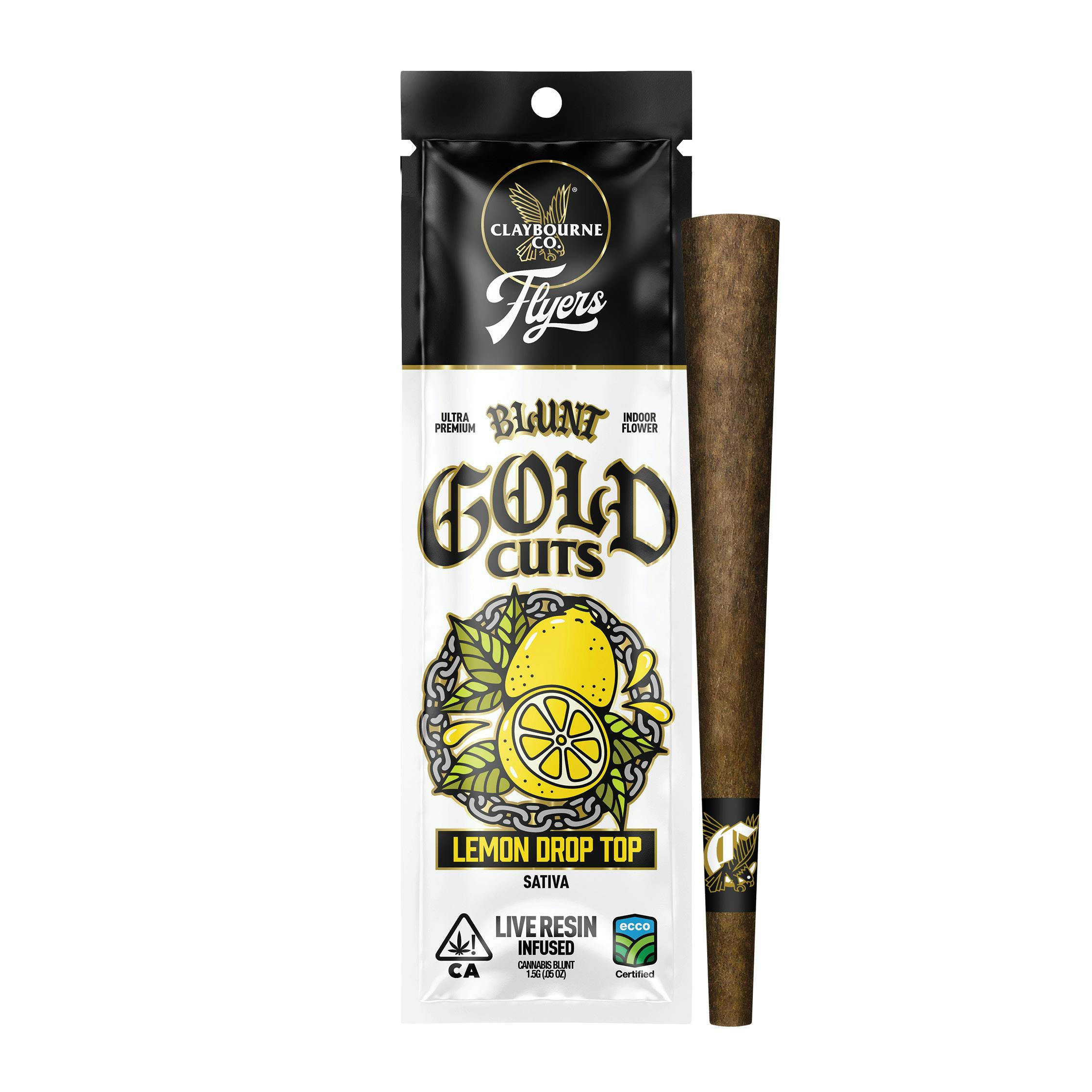 Claybourne Co.: Lemon Drop Top - Flyers Gold Cuts Blunt