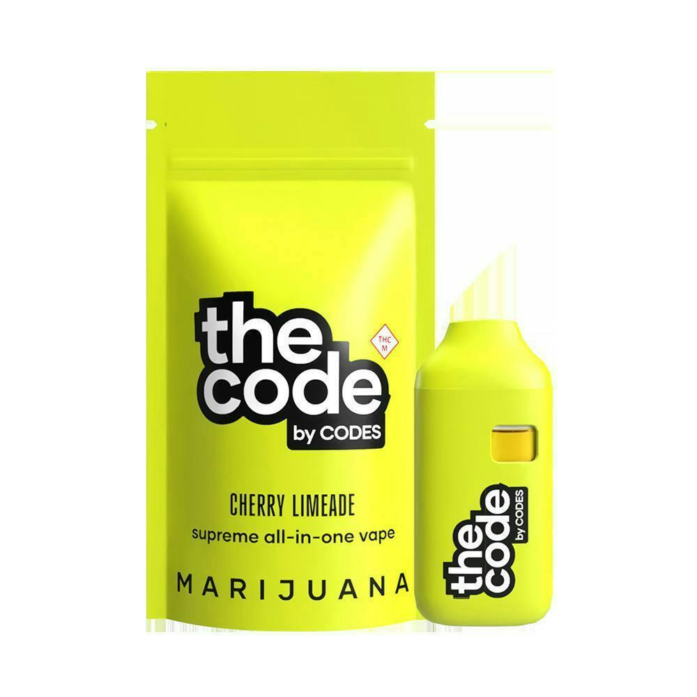 Cherry Limeade | Disposable | 1g at Codes Dispensary Perryville