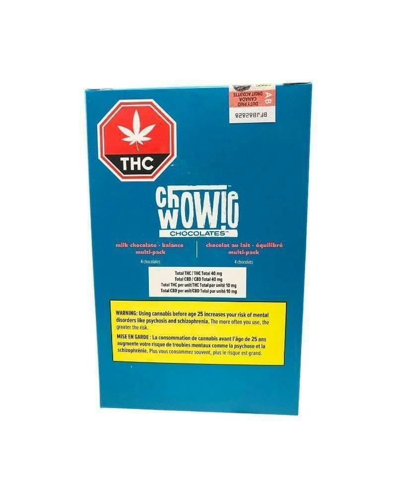 Balance Solid Milk Chocolate | Chocolates | 4pk | 10mg/ea