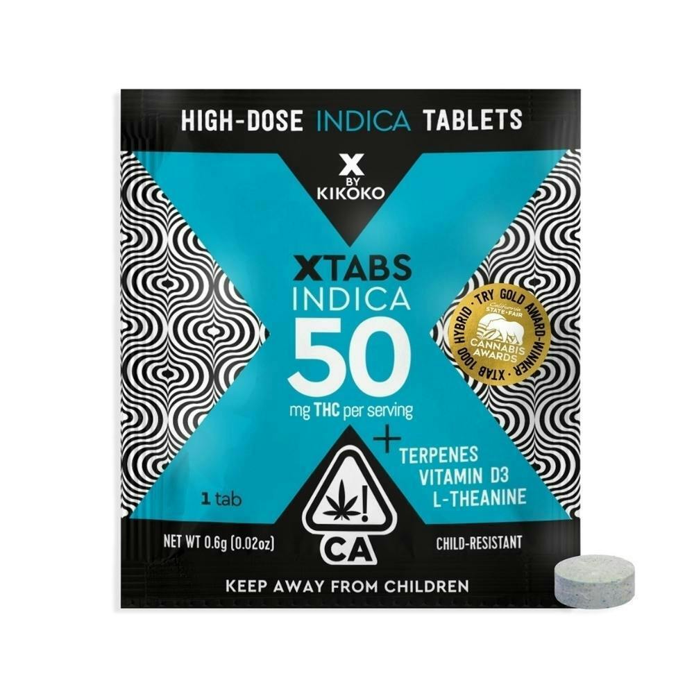 Kikoko | XTABS | Indica | Tablet | 50mg THC