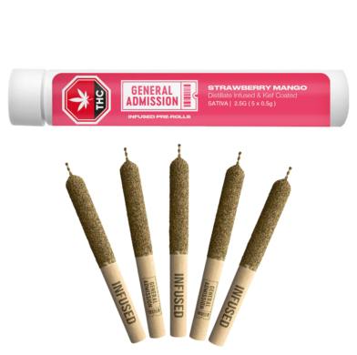 Strawberry Mango | Infused Minis | 0.5g each | 5pk