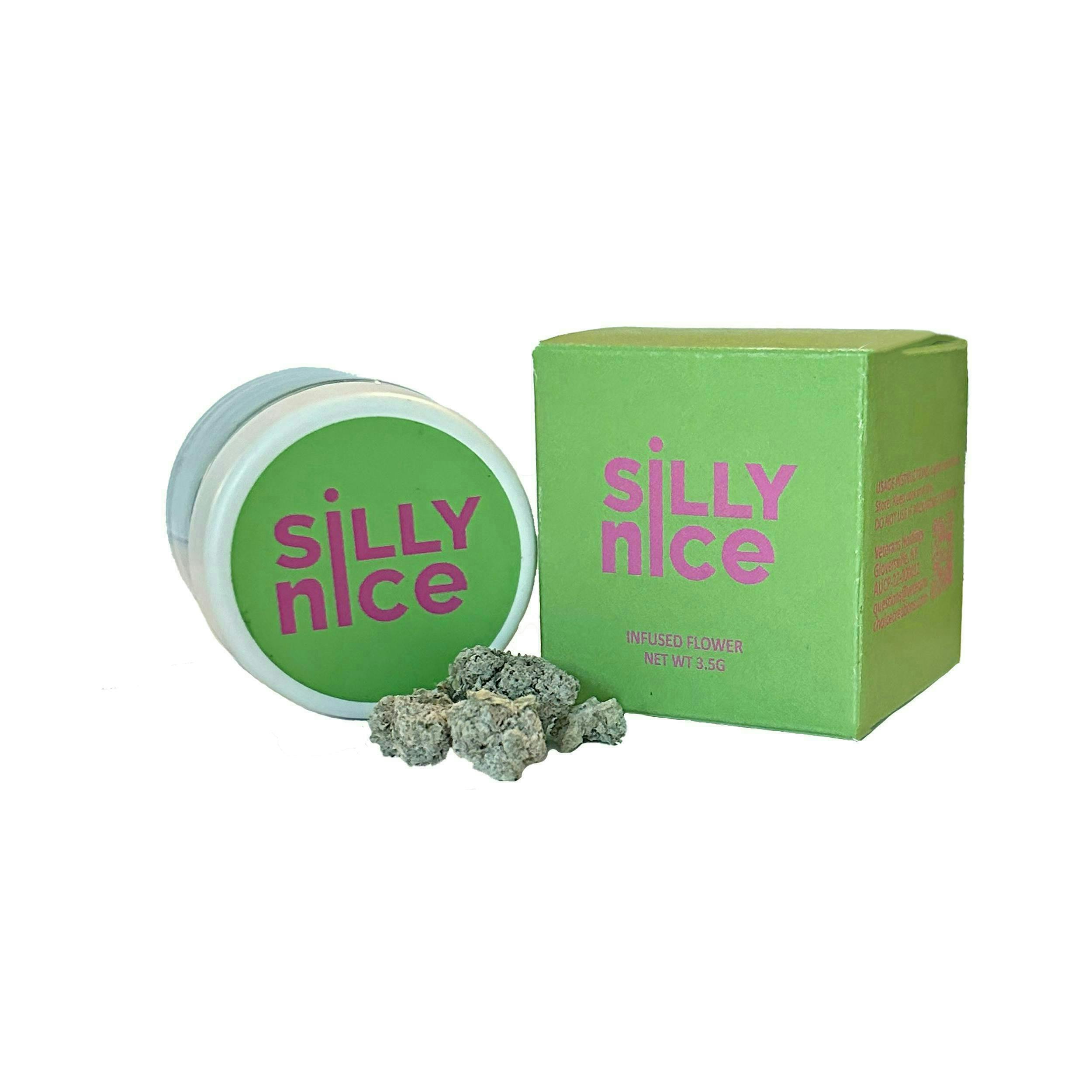 SILLY NICE | 3.5G | FROSTED FLOWER | LIVE RESIN & DIAMOND POWDER INFUSED