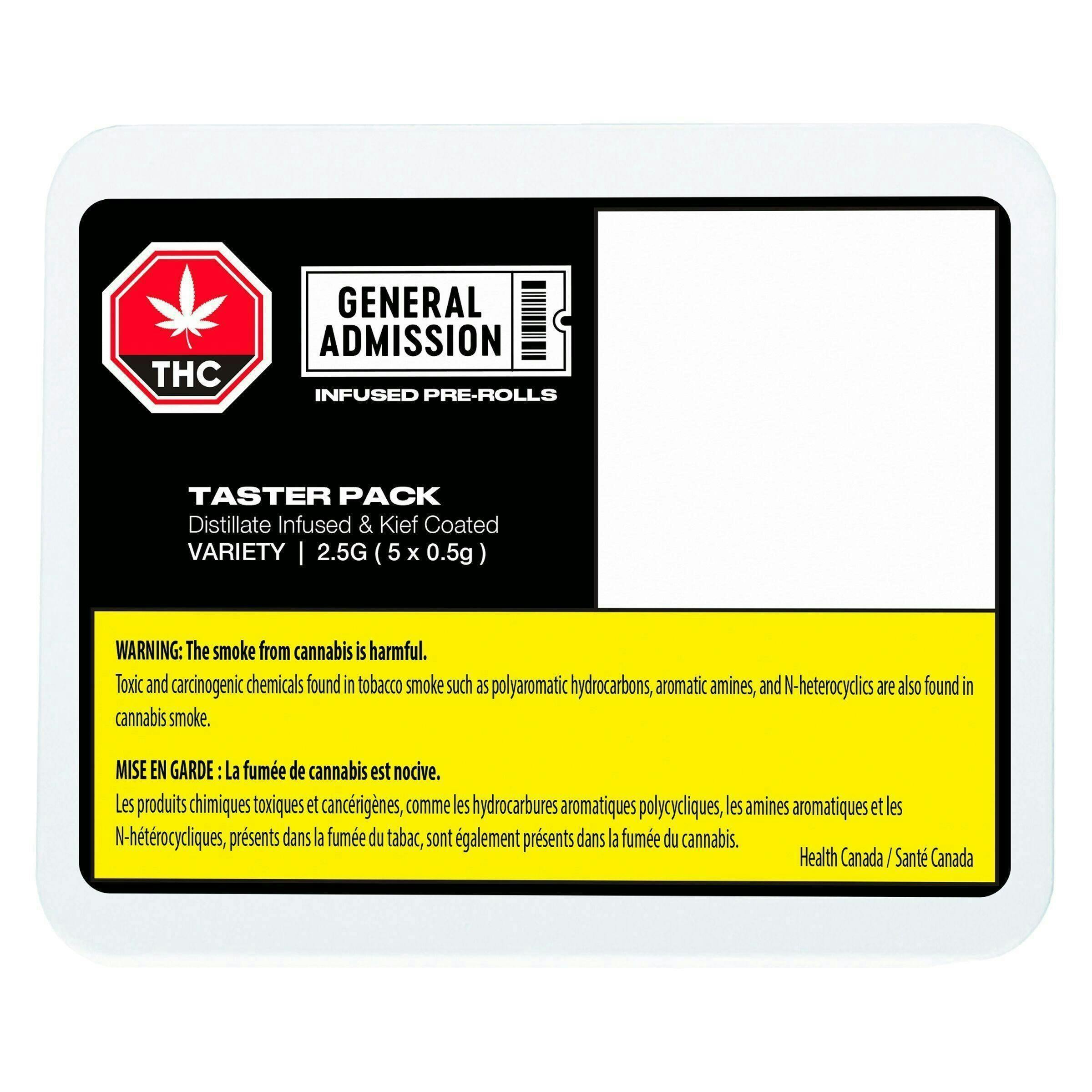 Taster Pack | Infused Minis | 0.5g each | 5pk