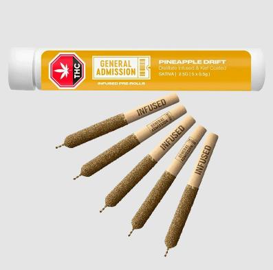 Pineapple Drift | Infused Minis | 0.5g each | 5pk
