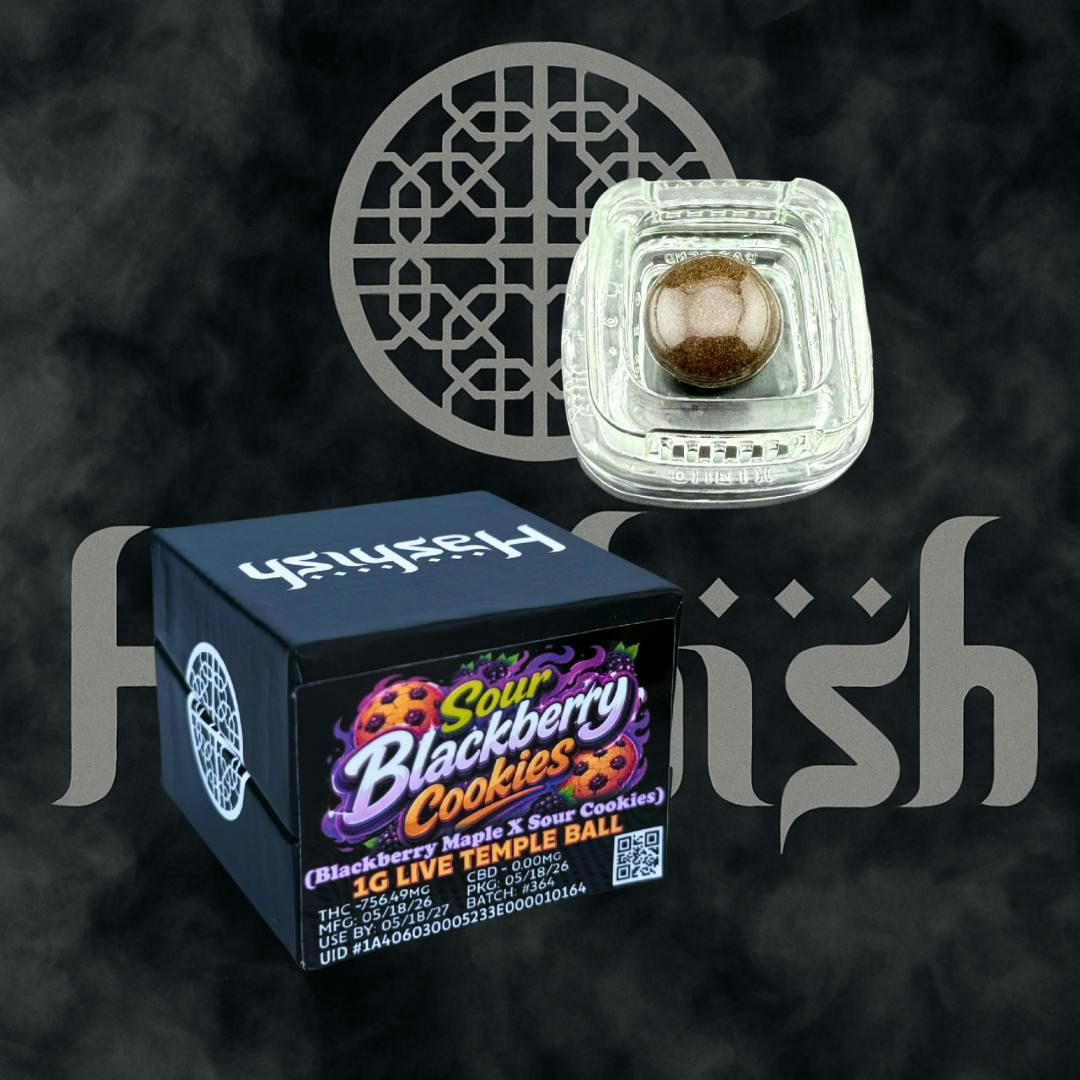 Hashish: Blackberry Cookies
